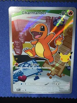 Charmander Holo Promo ME: Mega Evolution Promo 038 NM L👀K - Image 3