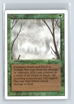 FOG - MTG Magic the Gathering Card - Revised - Common - Image 1
