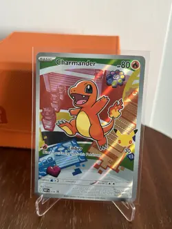 Charmander 038 Mega Evolution Promo First Partner Illustration Pokemon TCG Card - Image 2