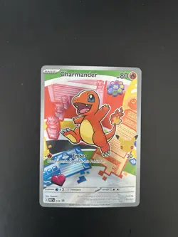 Charmander 038 Mega Evolution Promo First Partner Illustration Pokemon TCG Card - Image 5