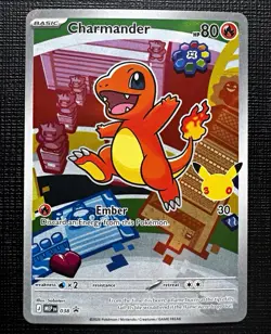 Charmander #038 Mega Evolution First Partner Illustration Promo - Image 1