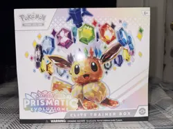 Pokemon - Prismatic Evolutions Elite Trainer Box ETB Factory Sealed Brand New - Image 1
