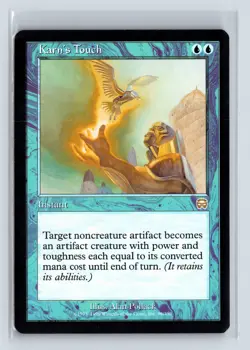 KARN'S TOUCH - MTG Magic the Gathering Card - Mercadian Masques - Rare - Image 1