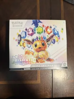 Pokemon Scarlet & Violet Prismatic Evolutions Elite Trainer Box ETB - New/Sealed - Image 1