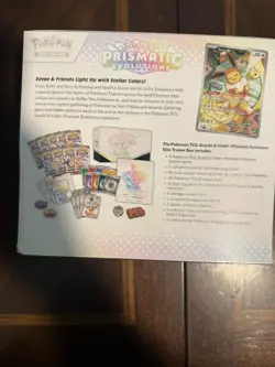 Pokemon Scarlet & Violet Prismatic Evolutions Elite Trainer Box ETB - New/Sealed - Image 2
