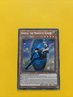 Spenta, the Magistus Sealer Secret Rare BPRO-EN098 1st Edition NM Yugioh - Image 1