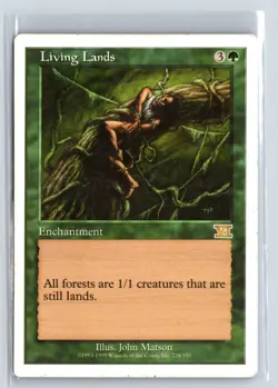 Living Lands Sixth Edition Rare - MTG Magic the Gathering Card - Image 1