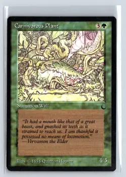 (2X) Carnivorous Plant The Dark Common - MTG Magic the Gathering Card - Image 1