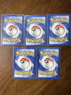 Lot of 5 Vintage Pokemon Cards (German) Ivysaur Drowzee Pidgey & 2 Trainers - Image 4