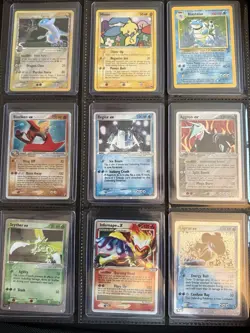 Pokemon Card Binder Collection Lot Vintage EX Holo WOTC Delta Species Cards - Image 3