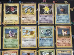 Pokemon TCG Shadowless Base Set Lot of 35 WotC Vintage 1999 Pokemon Cards - Image 5