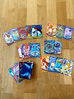 64 Vintage Pokemon Topps Advanced Cards Lot Holo Foil LP/NM/Mint - Image 2