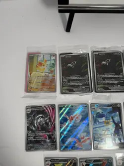 Pokemon TCG 14 cards Lot ( 9 IR and 5 Promos Etbs ) NM - Image 2