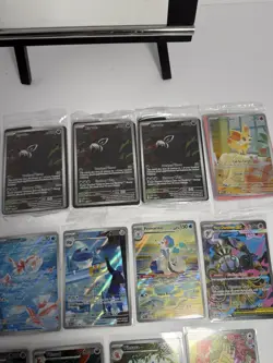 Pokemon TCG 14 cards Lot ( 9 IR and 5 Promos Etbs ) NM - Image 3