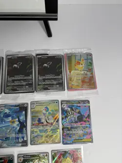 Pokemon TCG 14 cards Lot ( 9 IR and 5 Promos Etbs ) NM - Image 4