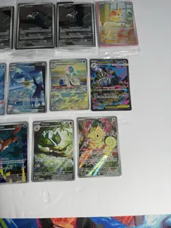 Pokemon TCG 14 cards Lot ( 9 IR and 5 Promos Etbs ) NM - Image 5