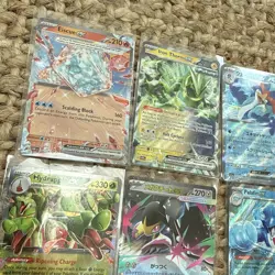8 x Pokemon TCG EX Bundle Job Lot Full Art Shiny Cards - Image 2