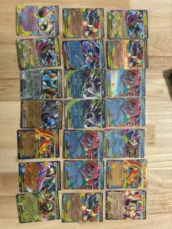 Huge Pokemon Ex Cosmo And Hollo Lot Over 150 Cards!! - Image 1