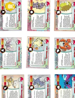 Topps Vintage Pokemon Card Lot (10 Cards) - Image 2