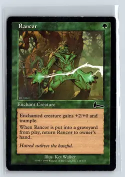 (5X) Rancor Urza's Legacy Common (Lot2) - MTG Magic the Gathering Card - Image 1