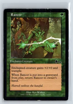 (5X) Rancor Urza's Legacy Common (Lot2) - MTG Magic the Gathering Card - Image 3