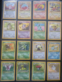 ALL 16 JUNGLE Pokemon TCG CHASE CARDS LOT WotC Vintage Holo Rare Cards - Image 1