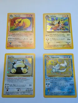 ALL 16 JUNGLE Pokemon TCG CHASE CARDS LOT WotC Vintage Holo Rare Cards - Image 2