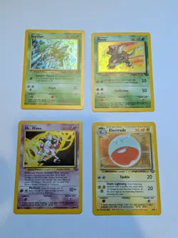 ALL 16 JUNGLE Pokemon TCG CHASE CARDS LOT WotC Vintage Holo Rare Cards - Image 4