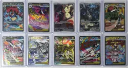 Pokemon Ascended Heroes Lot 10 Cards English Near Mint Mega Gengar Feraligtar - Image 1