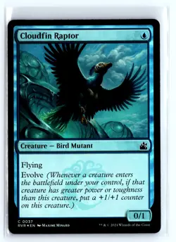 FOIL Cloudfin Raptor 37 Ravnica Remastered - MTG Magic the Gathering Card - Image 1