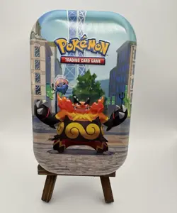 Pokemon TCG Mystery Tin with 50 Cards Full Art to Common Random Lot - Image 1