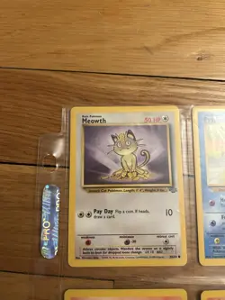 Lot of 9 Pokemon Cards From 1999 - Preowned Vintage Cards - Image 3