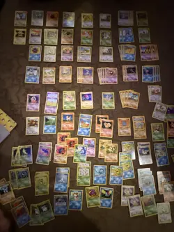 1999 Vintage Pokemon Bulk Lot – Base Set, Jungle, Fossil, Team Rocket 141 Cards - Image 1