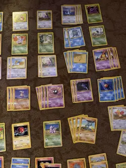 1999 Vintage Pokemon Bulk Lot – Base Set, Jungle, Fossil, Team Rocket 141 Cards - Image 2