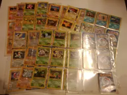Vtg Lot Of 113 Pokemon Gym Challenge Heroes Cards Rare WOTC No Duplicates - Image 1