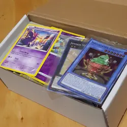 Mixed Trading Card Lot – Pokemon & Yu-Gi-Oh Bulk Cards w/ Holos & Reverse Holos - Image 1