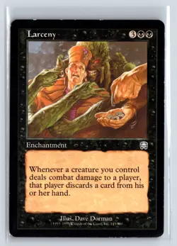 Larceny - Mercadian Masques - MTG Magic the Gathering Card - Image 1
