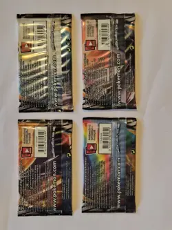 Pokemon TCG Sun & Moon Cosmic Eclipse Booster Pack Lot 4 Packs 10 Cards English - Image 2