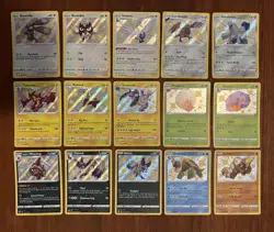 Lot of 15 - Pokemon Cards Shining Fates - Baby Shiny Pokemon TCG - Shinies - NM - Image 1