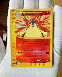 Pokemon Expedition Base Set Reverse Holo E Reader Cards Lot - Typhlosion Kadabra - Image 4