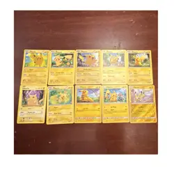 Pokemon Pikachu Basic TCG Cards Lot of 12 - XY, Sun & Moon, Sword & Shield Sets - Image 1