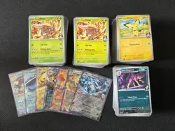 Pokemon Destined Rivals Bulk Lot 510+ Cards | 7 EX | Reverse Holos | English - Image 2
