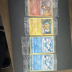 Pokemon TCG DPP Promo Lot Pikachu DP16 & Piplup English 4 Cards 2008 - Image 1