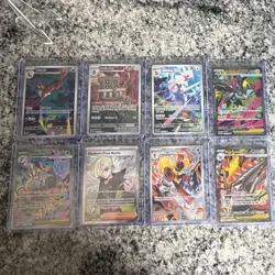 Pokemon TCG Pitch Black Lot 8 Cards Foil/Full Art Silvally Mega Zeraora - Image 1