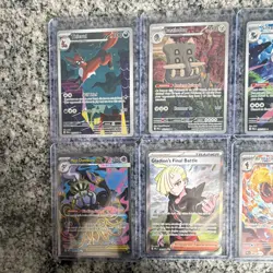 Pokemon TCG Pitch Black Lot 8 Cards Foil/Full Art Silvally Mega Zeraora - Image 3