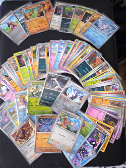 100 Pokemon Cards Bundle Job Lot – 20 Holo/Reverse Holo + 80 Common/Uncommon - Image 1