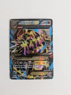 Pokemon Card - Primal Groudon EX 151/160 Full Art Holo Rare - XY Primal Clash - Image 1