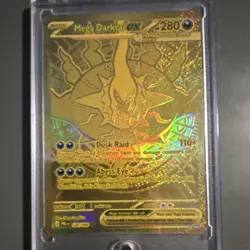 Nintendo Pokemon TCG Mega Darkrai EX 107/106 XY Full Art Holo Ultra Rare - Image 1