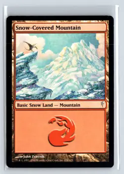 (3X) SnowCovered Mountain Coldsnap Common - MTG Magic the Gathering Card - Image 5