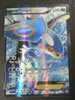 Kyogre EX 148/160 Full Art XY Primal Clash Holo 2015 LP Pokemon TCG Card - Image 1
